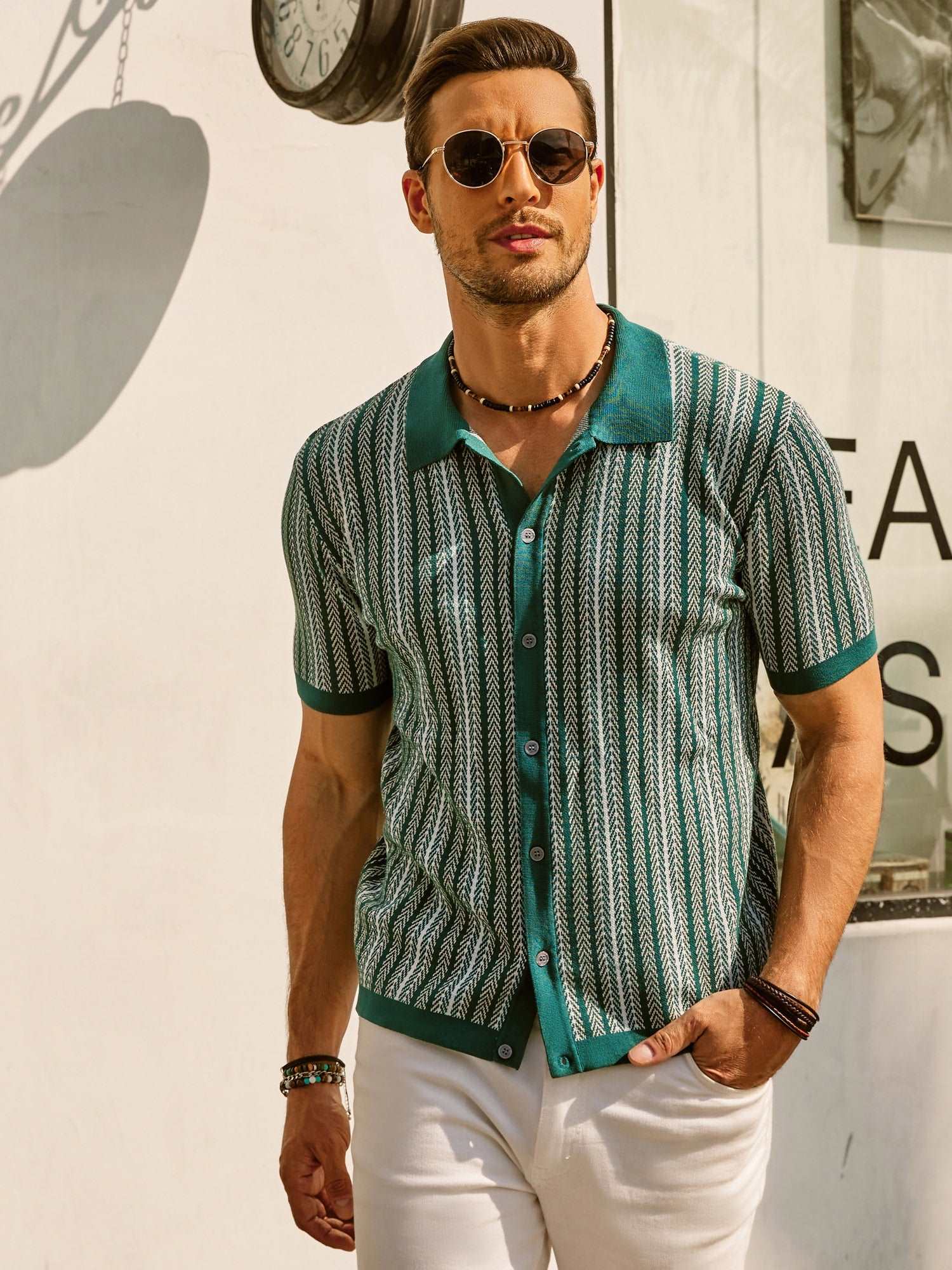 Harris | Stijlvol vintage overhemd met retro strepen