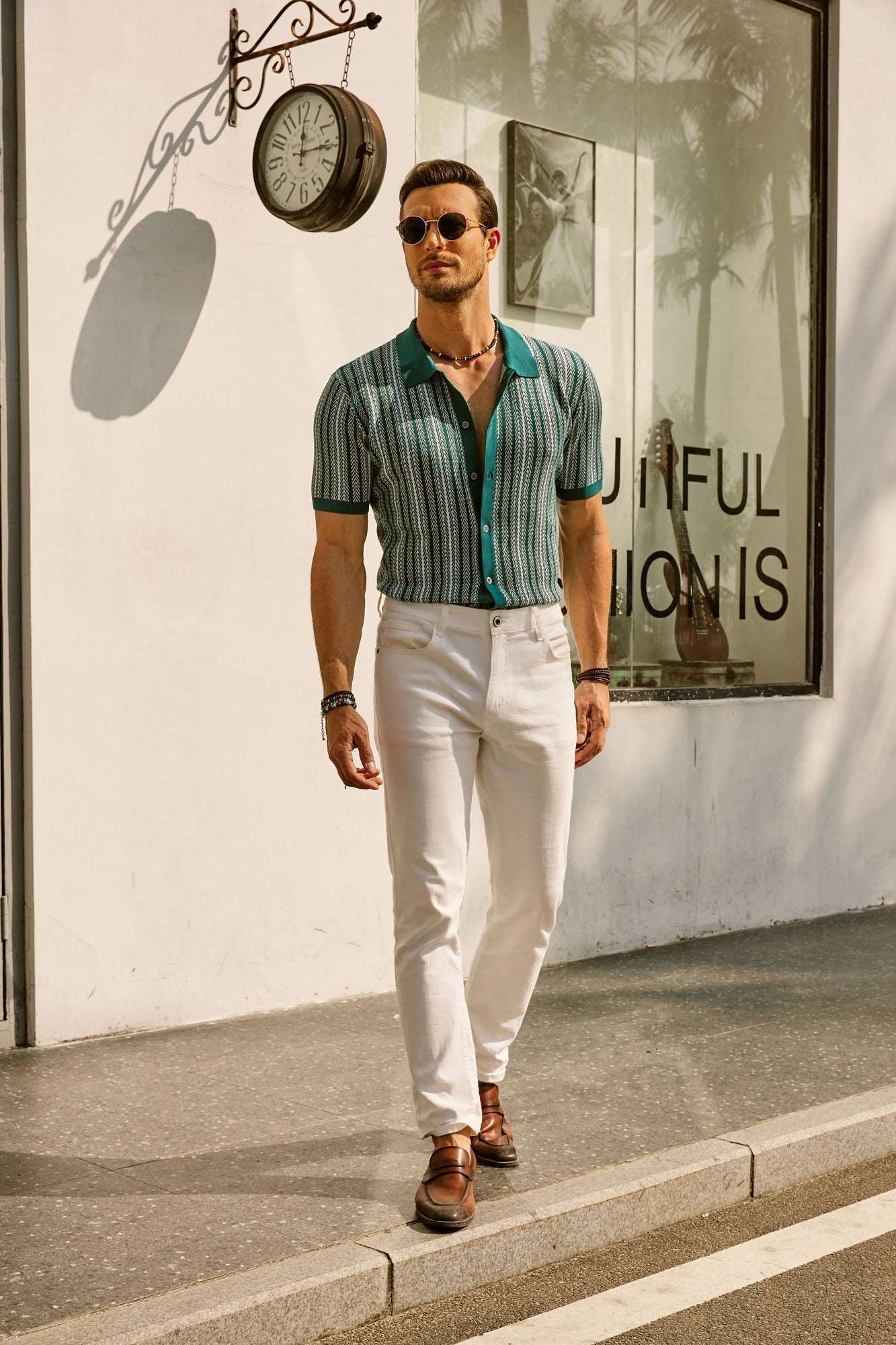 Harris | Stijlvol vintage overhemd met retro strepen