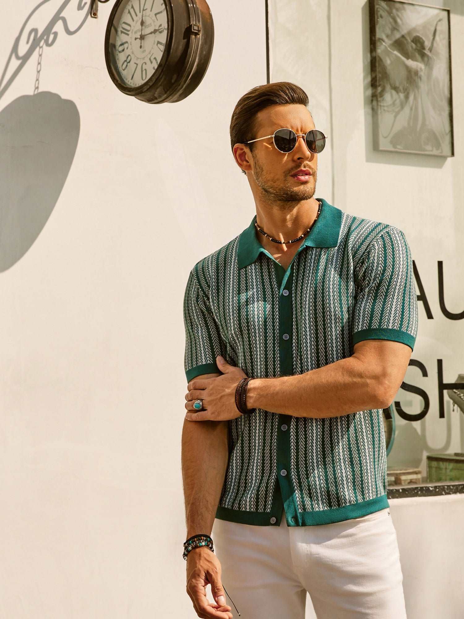 Harris | Stijlvol vintage overhemd met retro strepen