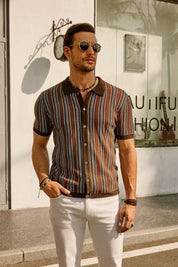 Harris | Stijlvol vintage overhemd met retro strepen