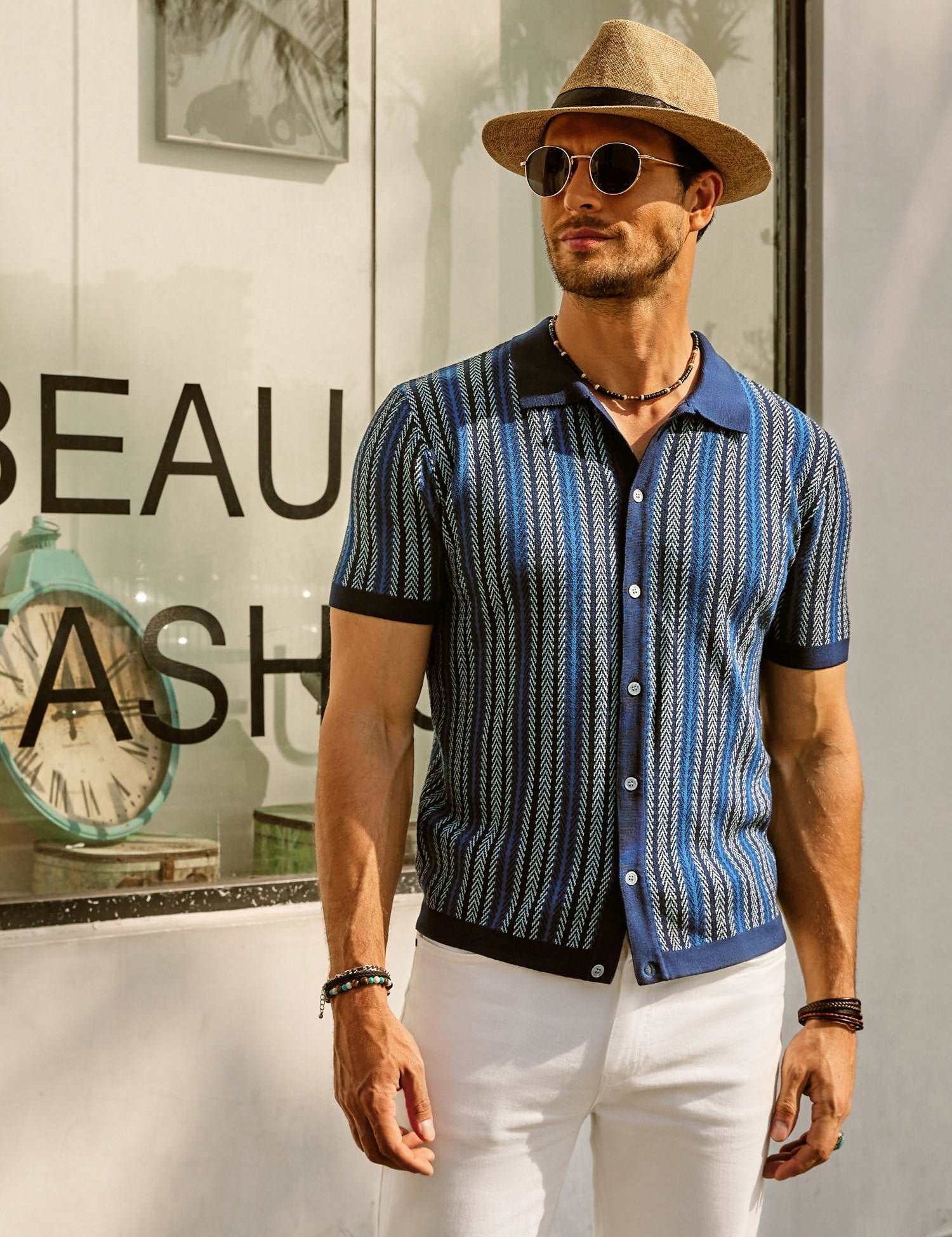 Harris | Stijlvol vintage overhemd met retro strepen
