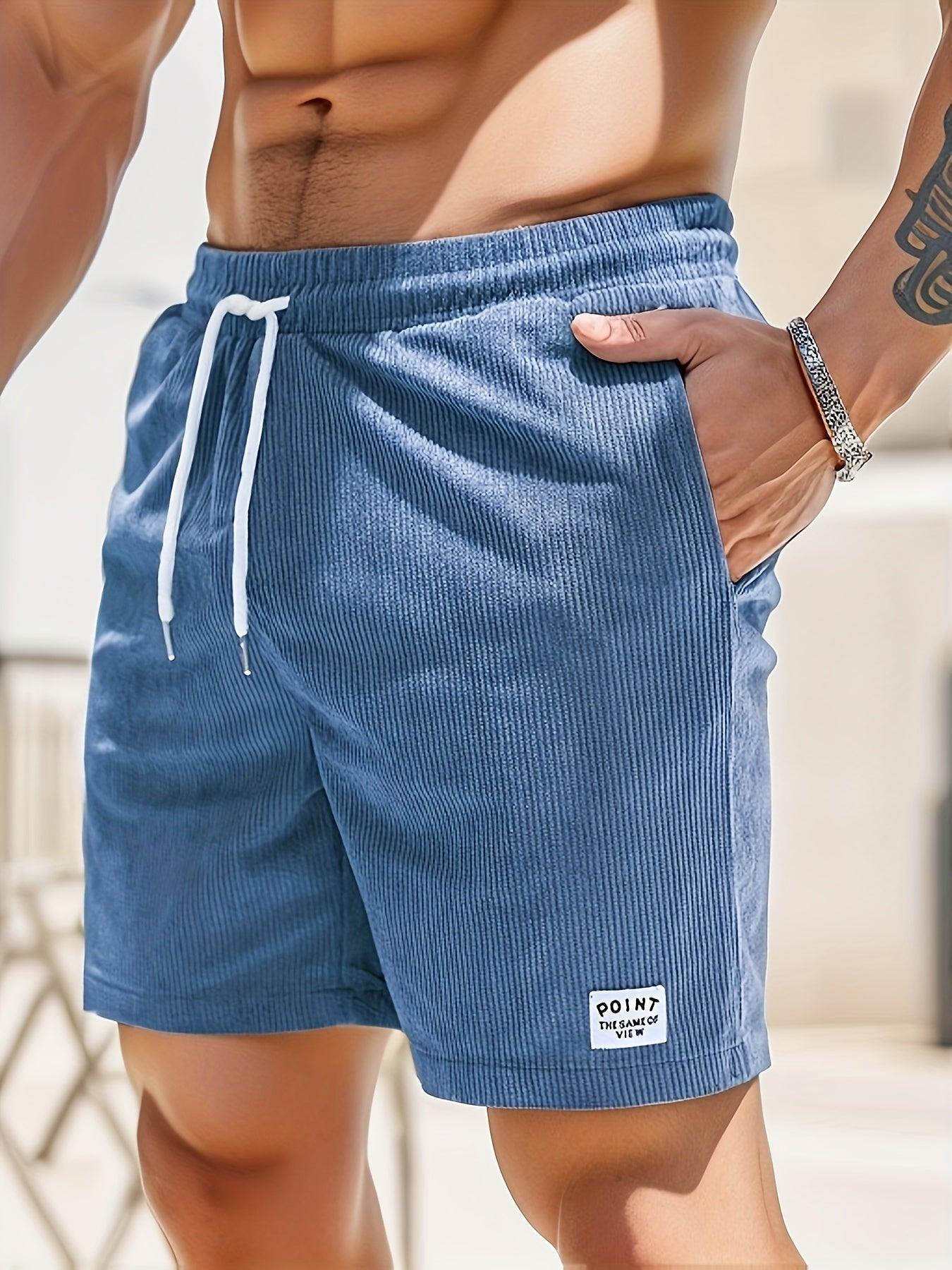 Casual shorts voor heren - elastische tailleband - lichtgewicht ademende stof - fit trekkingsfit
