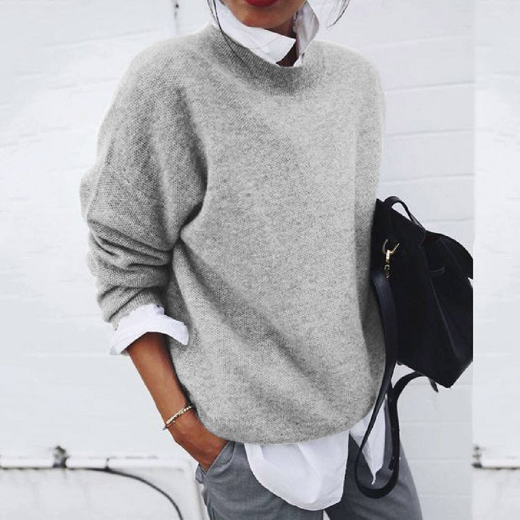 Ellen | Chic Damesweater – Comfortabele en stijlvolle lange mouwen