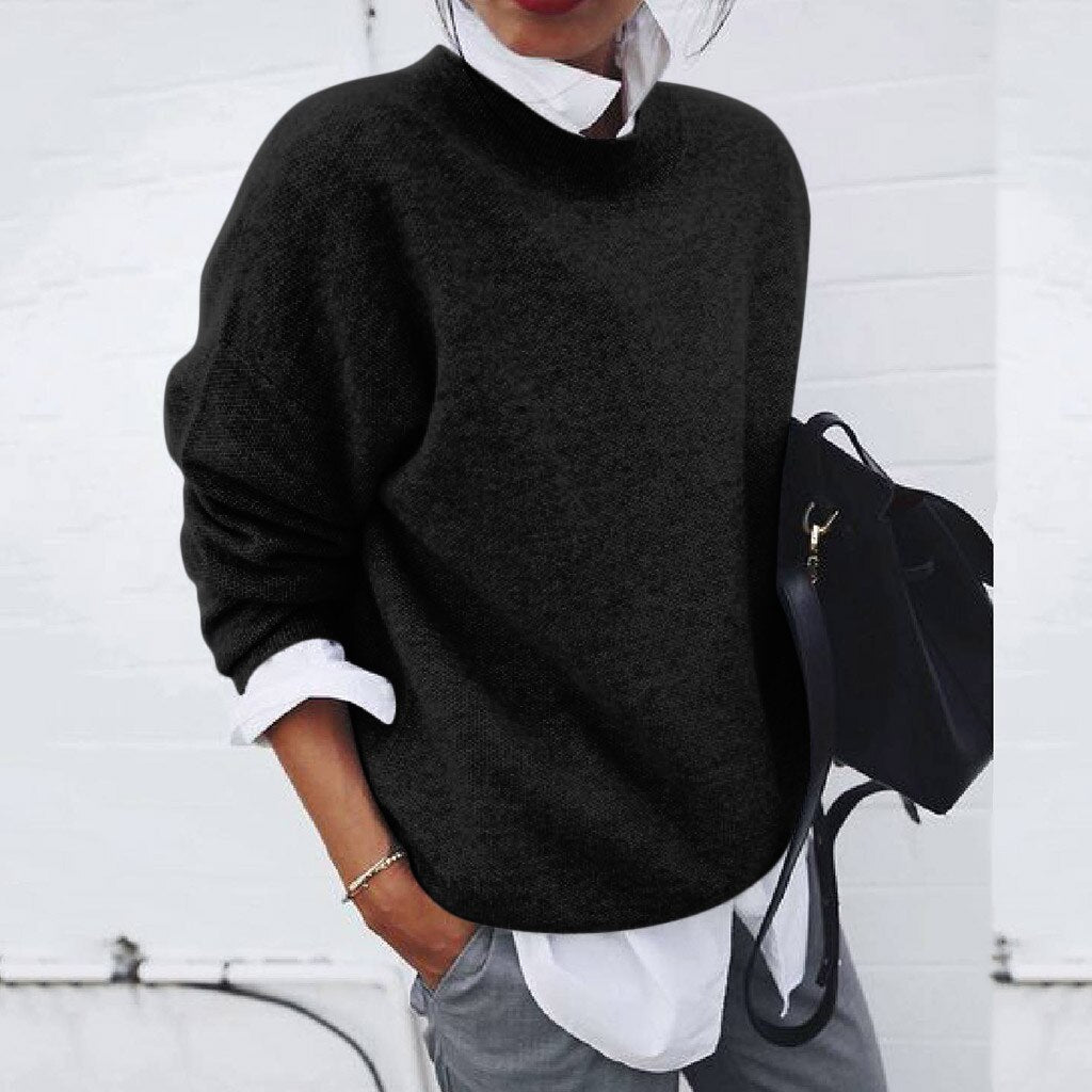 Ellen | Chic Damesweater – Comfortabele en stijlvolle lange mouwen