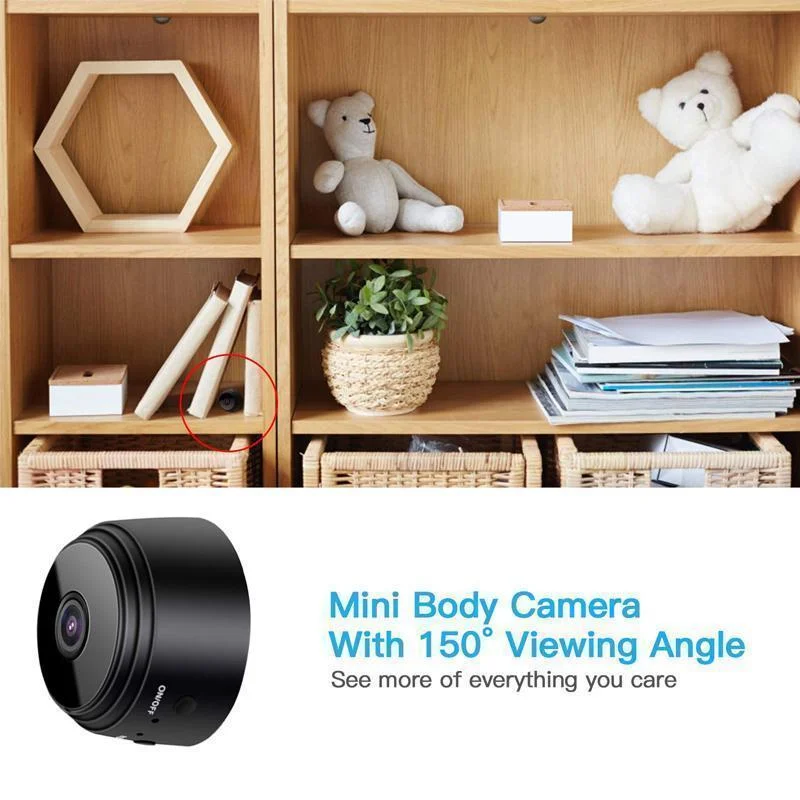 1080p magnetische wifi-minicamera 1