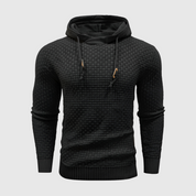 Leo | Hippe Hoodie met Wafel patroon
