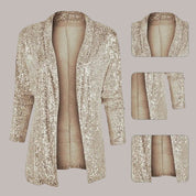 Freya | Sprankelende Pailletten Blazer – Elegant en Glamoureus