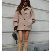 Noelle | Elegante Warme Lange Winterjas voor Dames