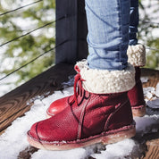 Nova | Gezellige Heren Winterlaarzen met Schapenvacht - Warm & Stijlvol