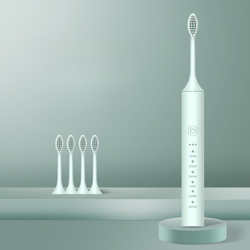 Variant image for X5 Green + 4 Brush Heads [Upgrade -versie]
