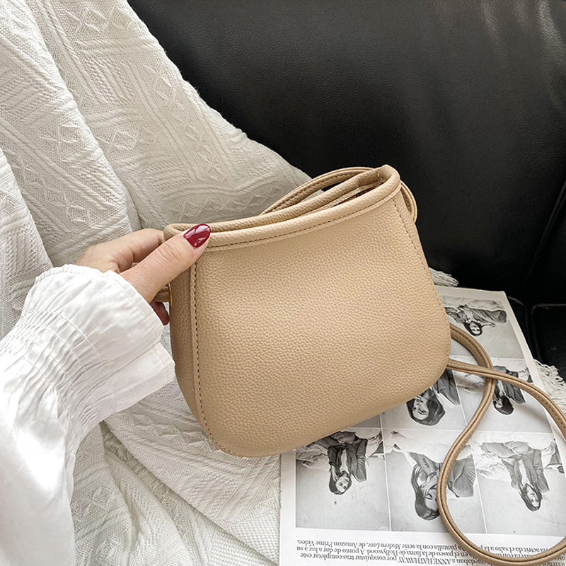 Lena | Strakke Leren Crossbody Tas
