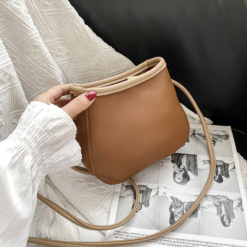 Lena | Strakke Leren Crossbody Tas