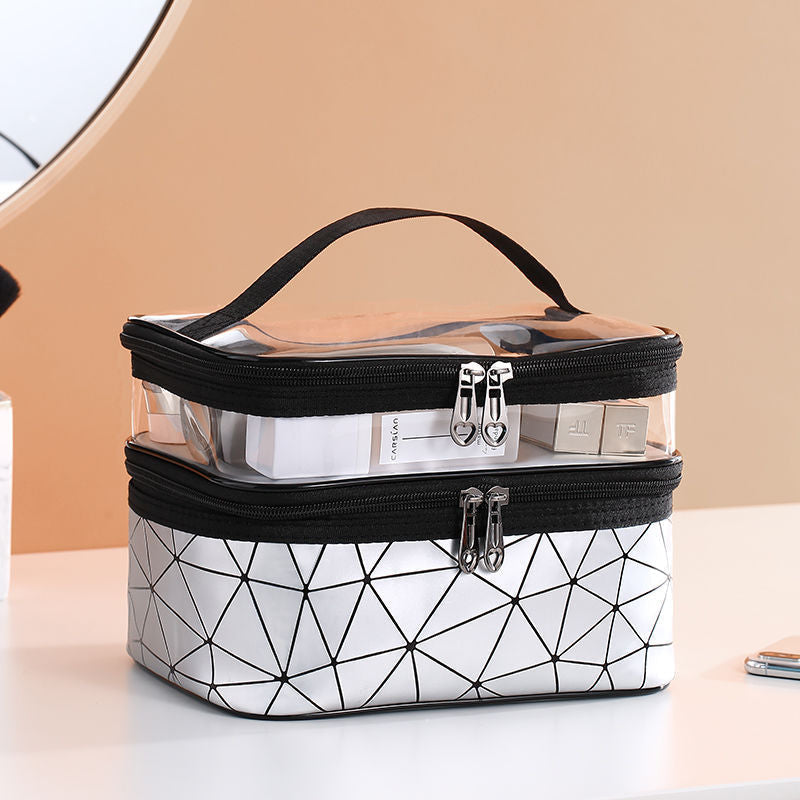 Mila | Luxe Reis Toilettas met Veel Opbergruimte en Cosmetica Organizer