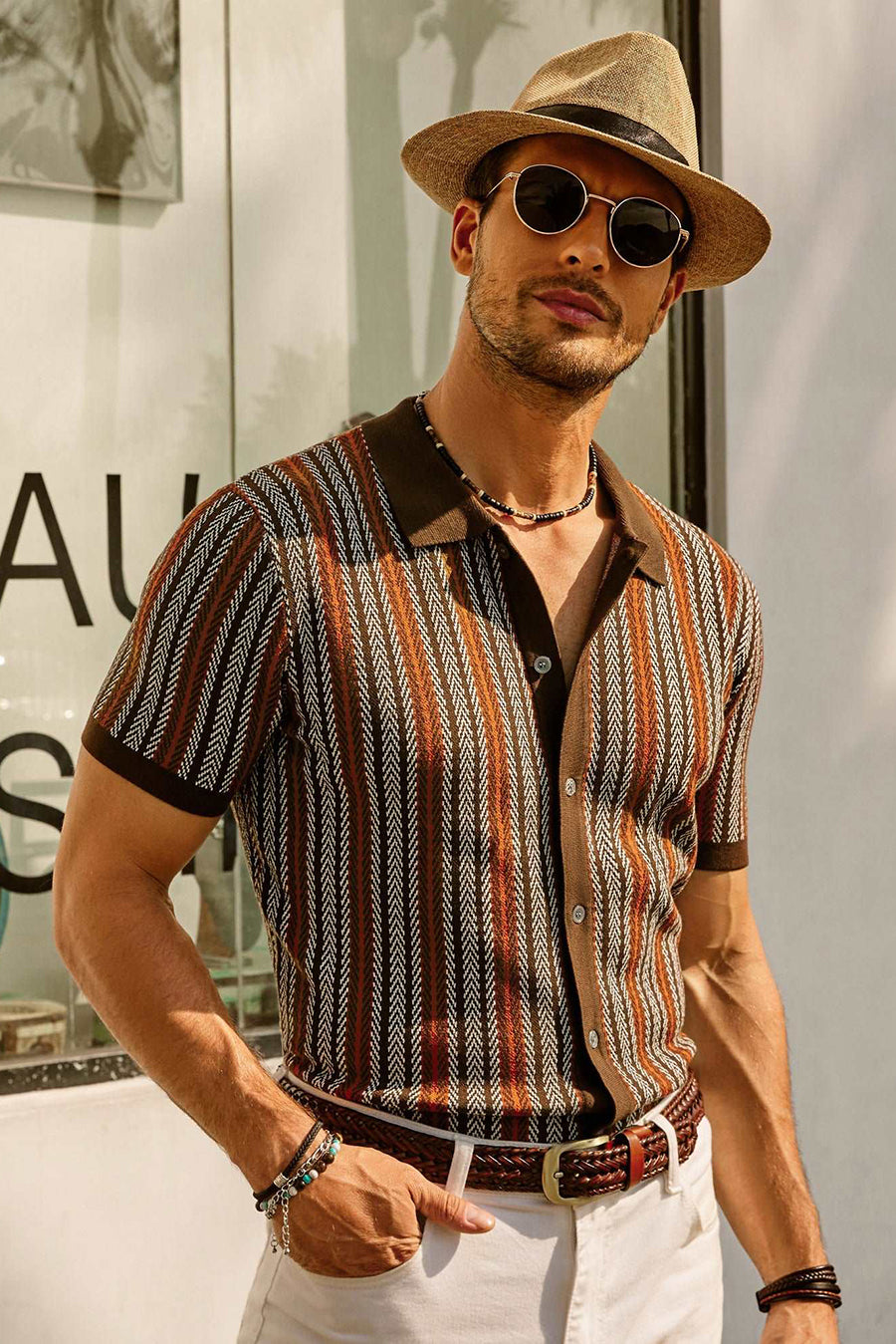 Harris | Stijlvol vintage overhemd met retro strepen