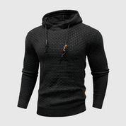 Leo | Hippe Hoodie met Wafel patroon
