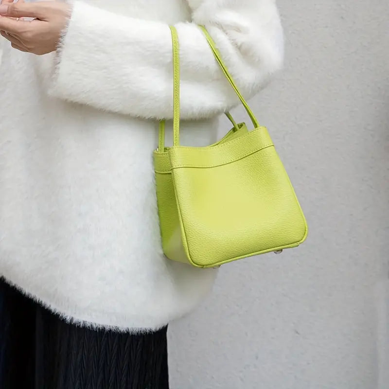 Nina | Minimalistische PU Leren Kleine Crossbody Handtas