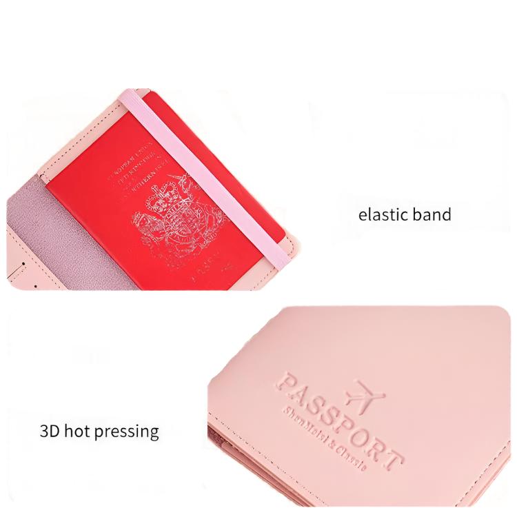 Linda | RFID blokkering paspoortkaarthouder reisset wallet