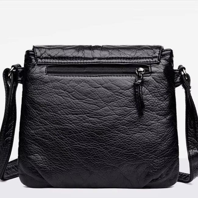 Luna | Elegante Leren Schoudertas