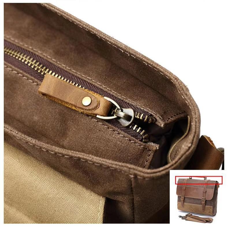 Jack | Vintage Waterbestendige Canvas Crossbody Messenger Reis Tas