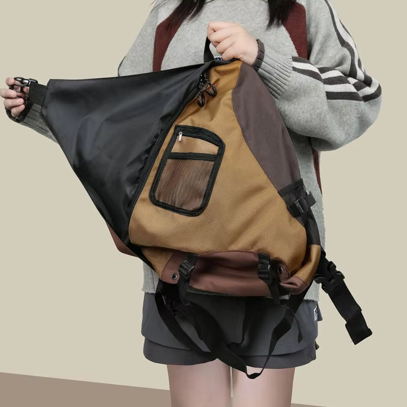 Mason | Waterbestendige Nylon Crossbody Messenger Reis Tas