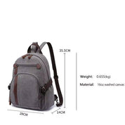 Carter | Canvas Unisex Grote Reistas Rugzak