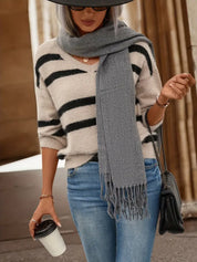 Marla | Gestreepte Herfst Trui Dames