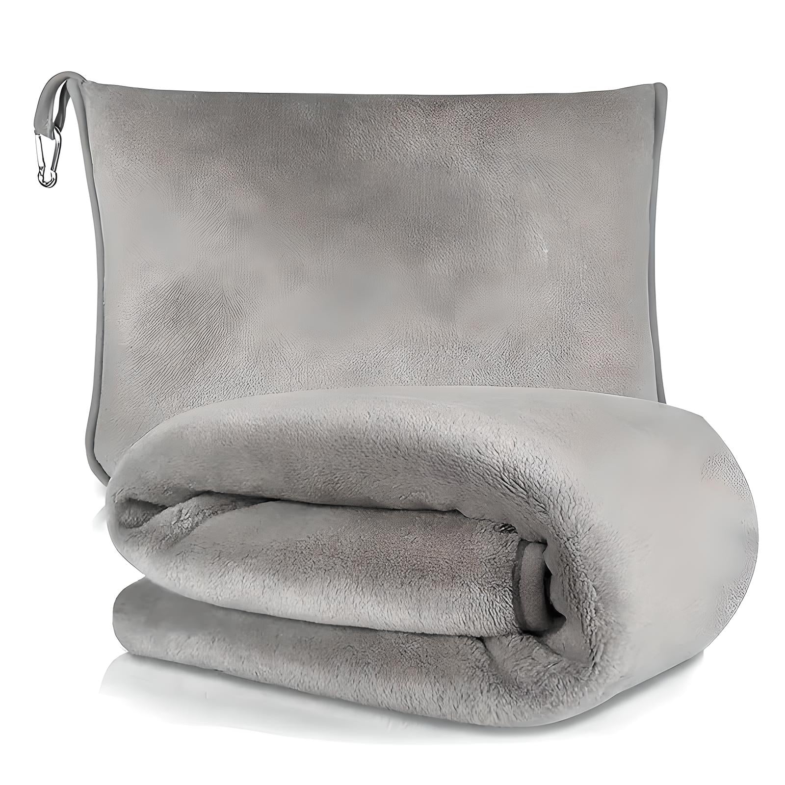 Sofie | 2-in-1 Reiskussen en Deken - Comfortabel en Compact