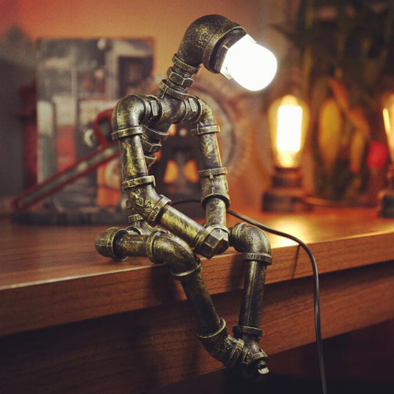 EverGlow | Unieke en Creatieve Moderne Pijp Man Lamp