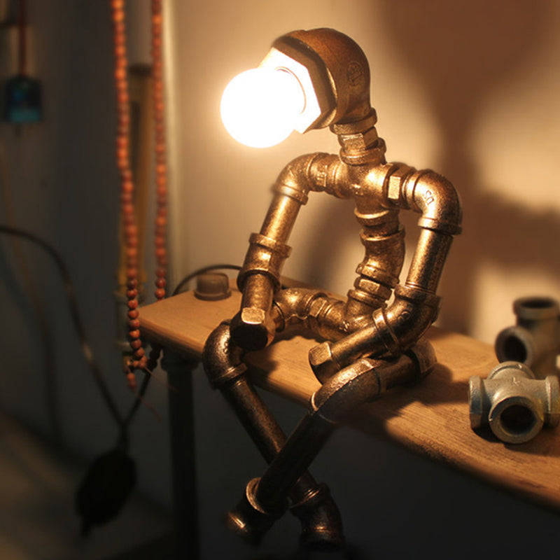 EverGlow | Unieke en Creatieve Moderne Pijp Man Lamp