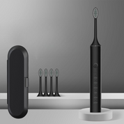 Variant image for X5 zwart met 4 borstelkoppen [upgrade -versie] + reisdoos
