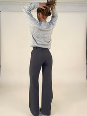 Mia | Wijde Broek Met Hoge Taille Voor Dames