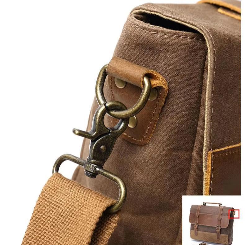 Jack | Vintage Waterbestendige Canvas Crossbody Messenger Reis Tas