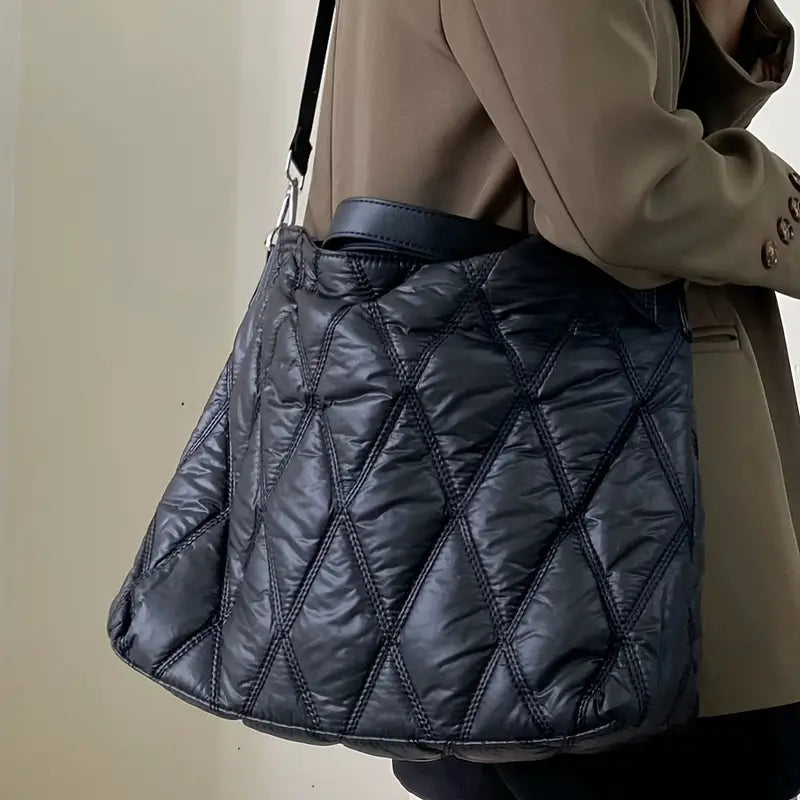 Mila | Lichtgewicht Puffer Crossbody Messenger Handtas