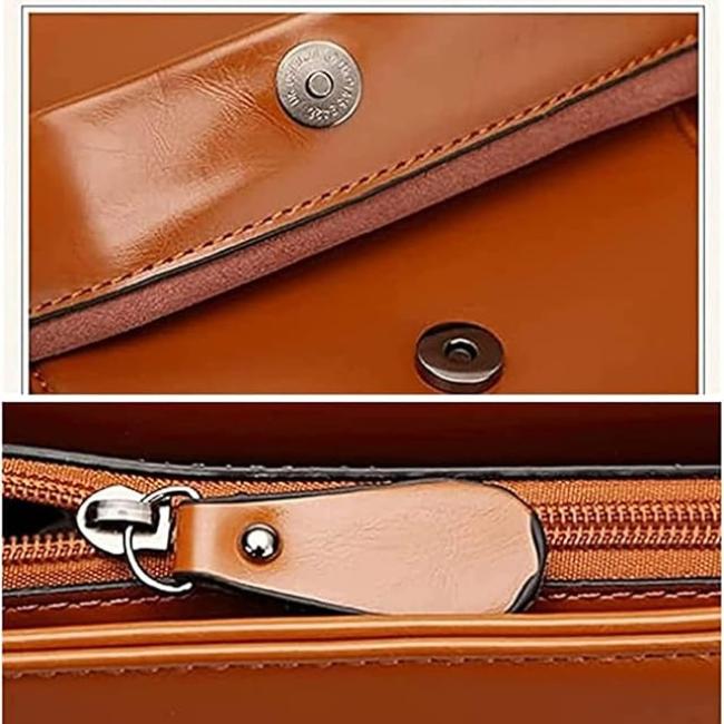 Carmine | Elegante PU Leren Laptop Rugzak - Gewatteerd & Praktisch