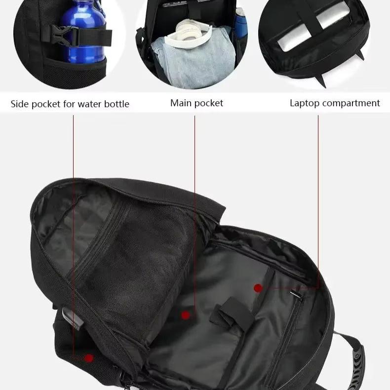 Rowi | Uitbreidbaar 80L Reizen Hiking Laptop rugzak met USB-oplader