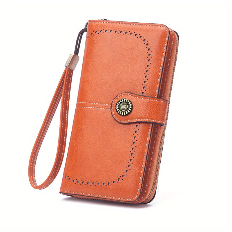 Sophie | Retro RFID Reistasportemonnee met Grote Capaciteit