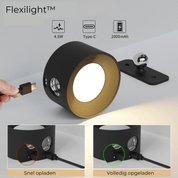 FlexiLamp | Draadloze Oplaadbare 360° Wandlamp