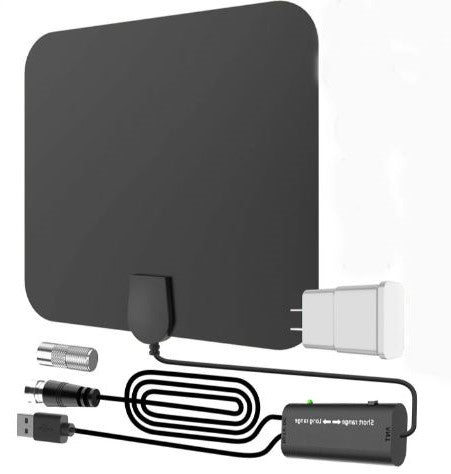 300 mijl digitale versterkte HDTV-binnenantenne met signaalversterker 0
