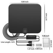 300 mijl digitale versterkte HDTV-binnenantenne met signaalversterker 7