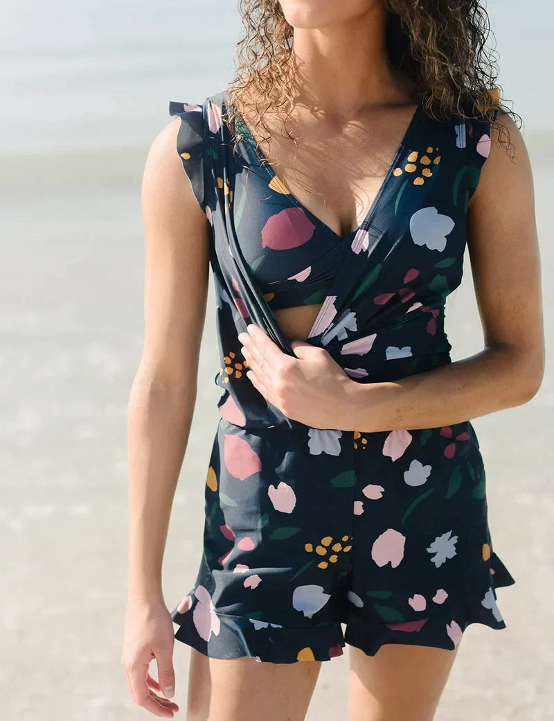 Mila | Badpak Met Steun – Elegantie & Zelfvertrouwen