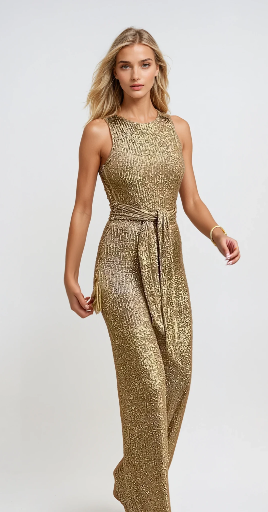 Olivia | Sprankelende Dames Jumpsuit voor Feestelijke Gelegenheden