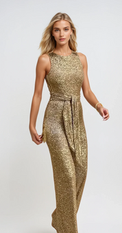Olivia | Sprankelende Dames Jumpsuit voor Feestelijke Gelegenheden