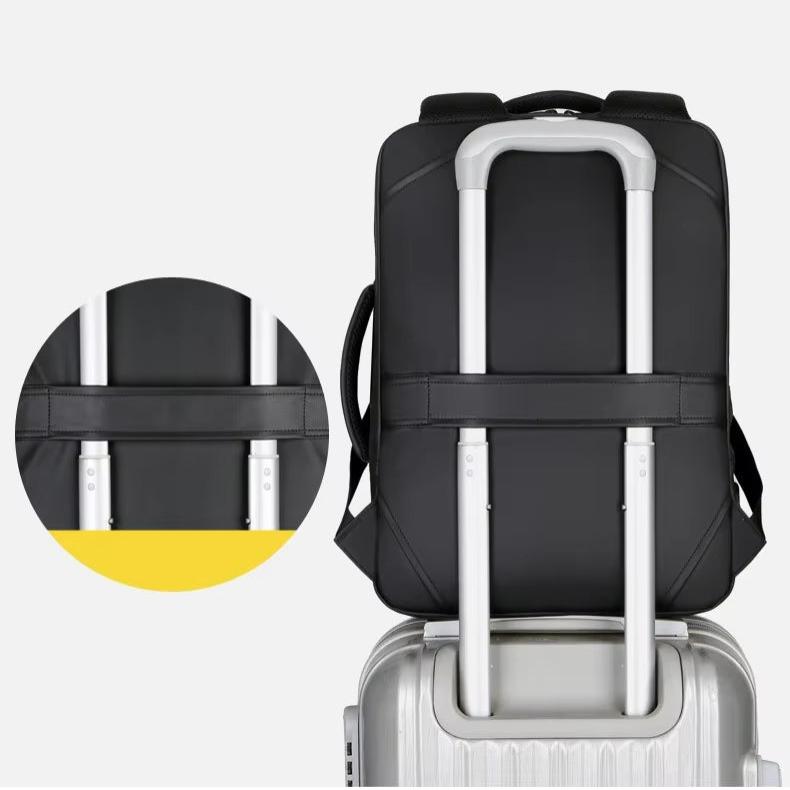 Vergel | Waterdichte USB-oplader Hiking Reizen Grote Laptop Rugzak