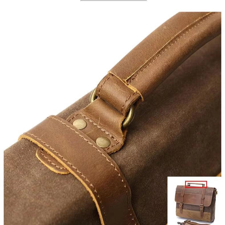 Jack | Vintage Waterbestendige Canvas Crossbody Messenger Reis Tas