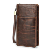 Ocean | Top Grain Leren Paspoort Wallet