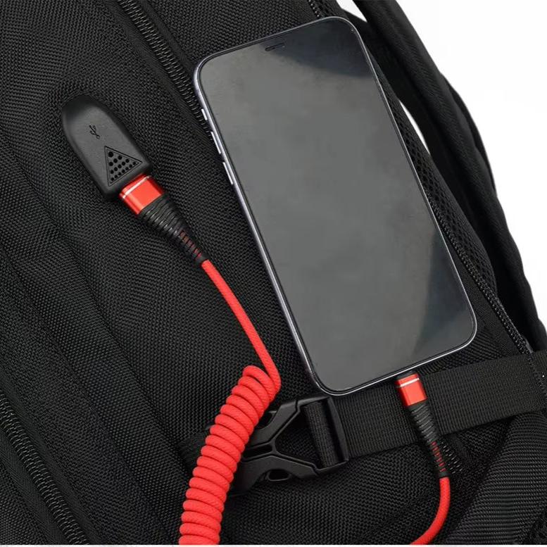 Rowi | Uitbreidbaar 80L Reizen Hiking Laptop rugzak met USB-oplader