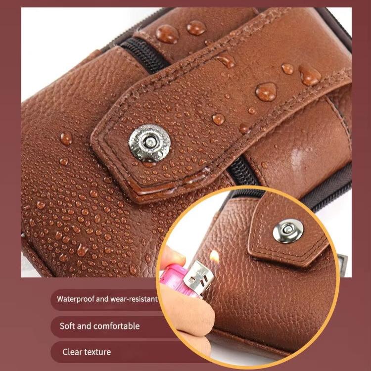 Joris | Vintage Heren Crossbody Heuptas met Verstelbare Band