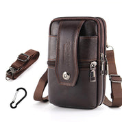 Joris | Vintage Heren Crossbody Heuptas met Verstelbare Band