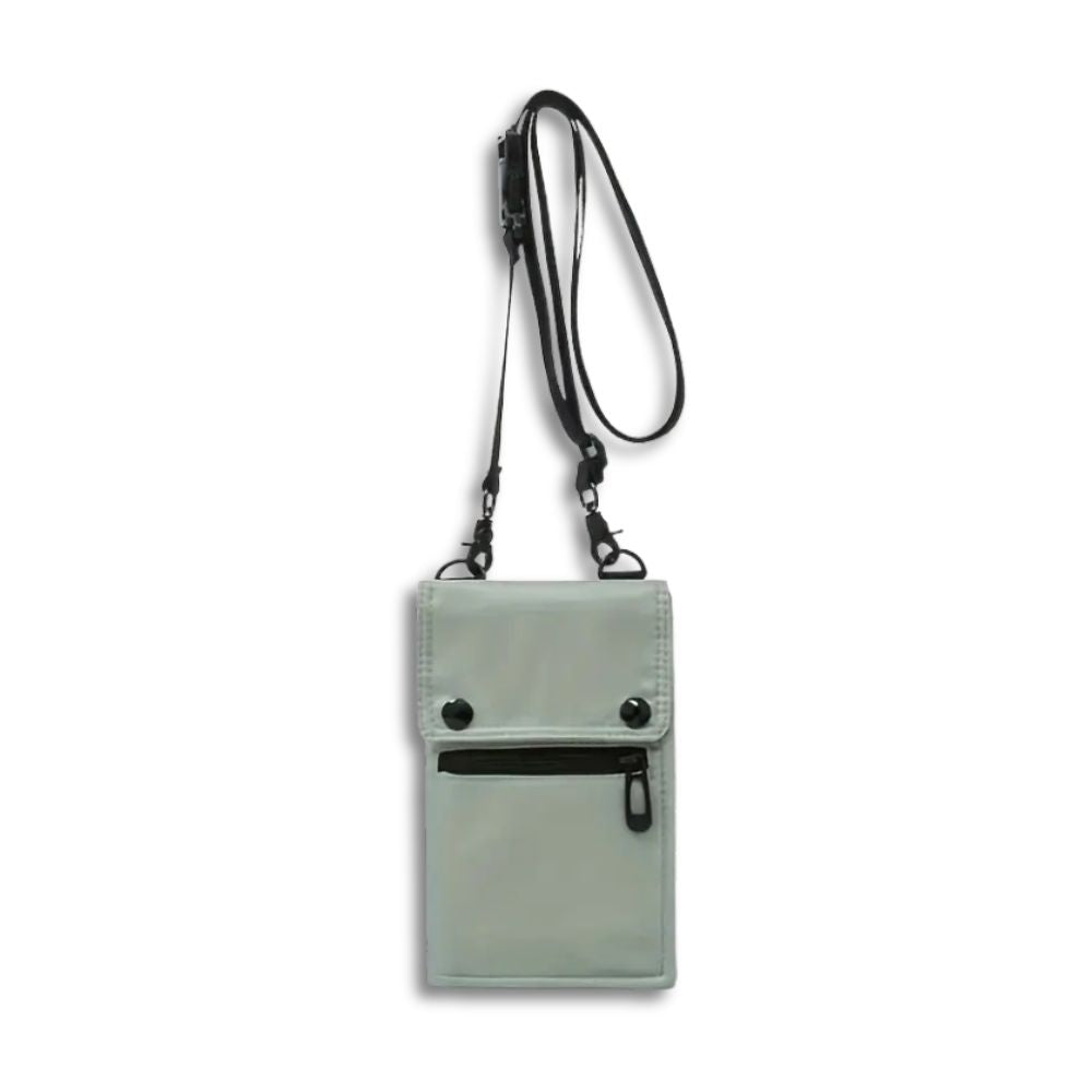 Max | Waterdichte Opvouwbare Crossbody Paspoorthouder Reisportemonnee