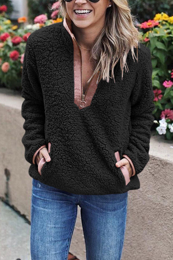Lotte | Warme Fleece Trui voor een Casual Winterlook